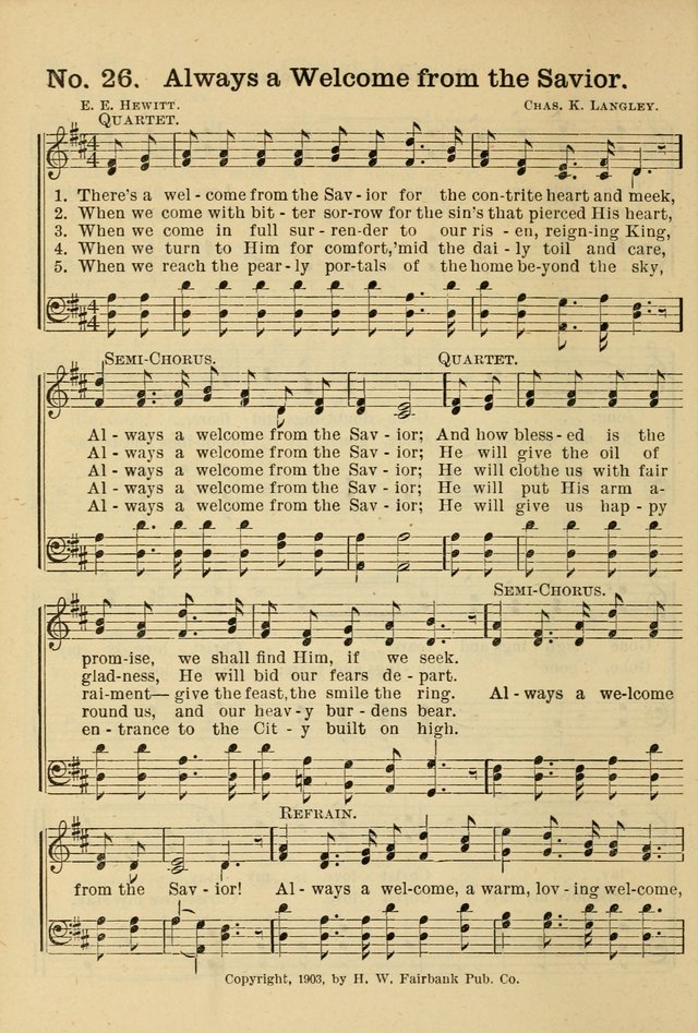 The Message in Song: for use in Sunday schools, young people