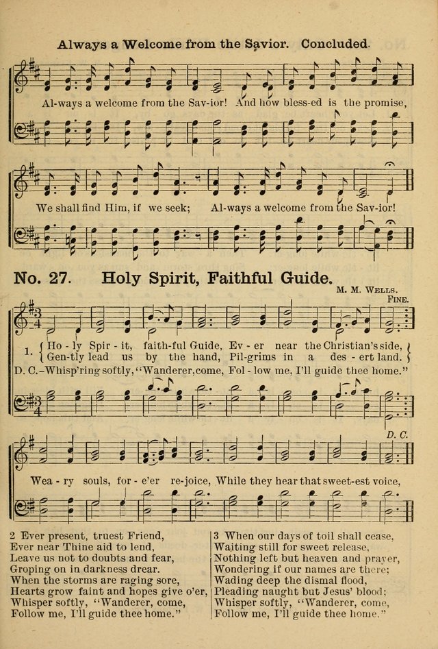 The Message in Song: for use in Sunday schools, young people