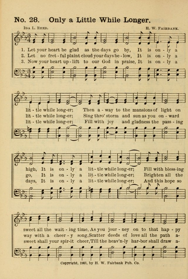 The Message in Song: for use in Sunday schools, young people