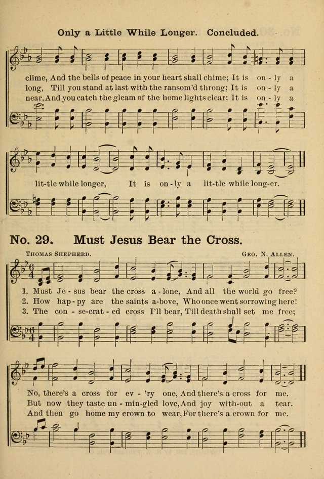 The Message in Song: for use in Sunday schools, young people