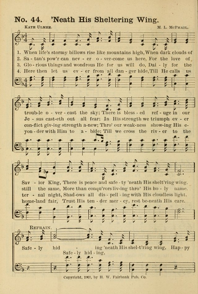 The Message in Song: for use in Sunday schools, young people