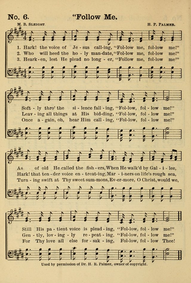 The Message in Song: for use in Sunday schools, young people