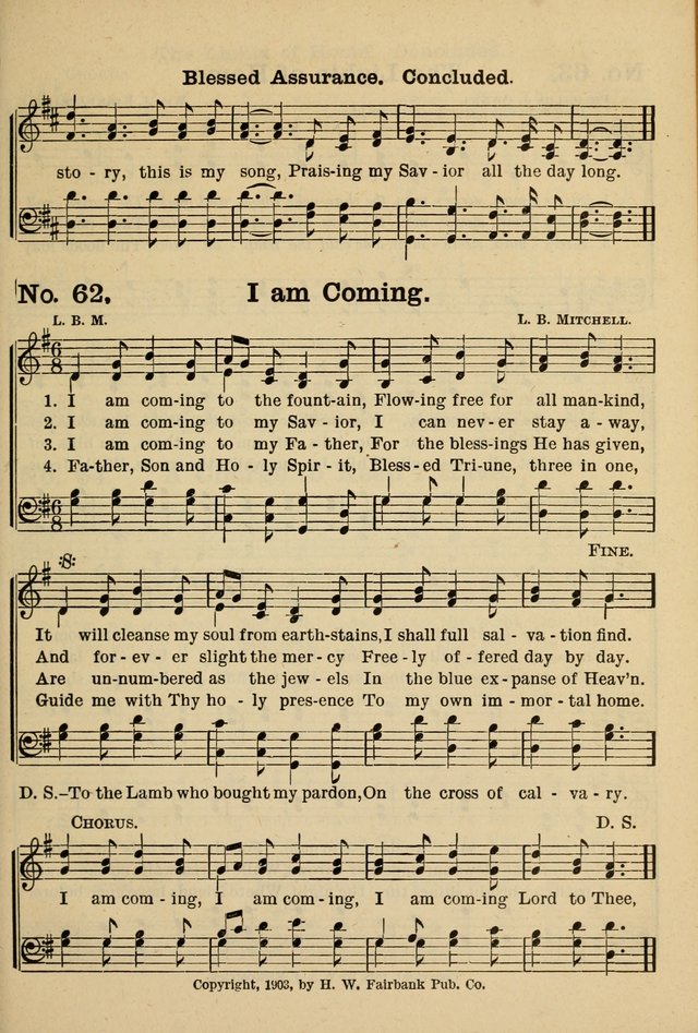 The Message in Song: for use in Sunday schools, young people