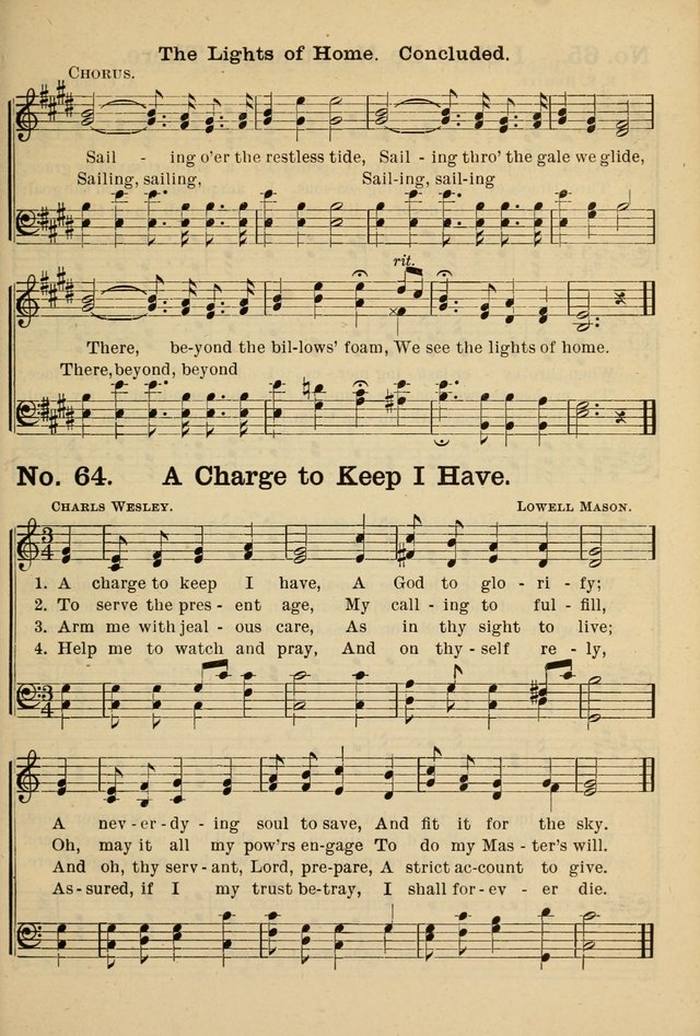 The Message in Song: for use in Sunday schools, young people