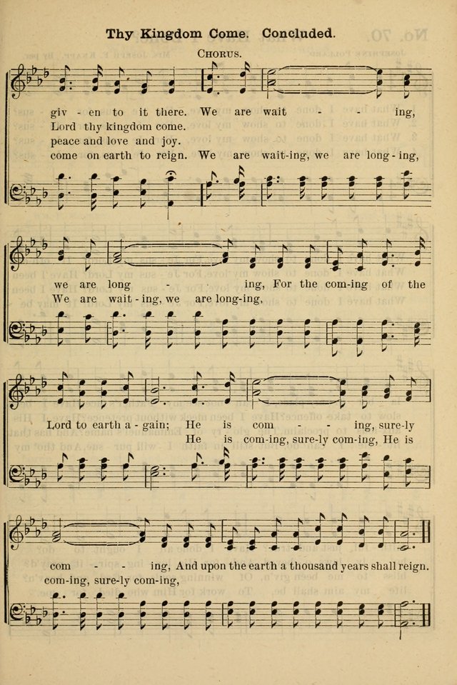 The Message in Song: for use in Sunday schools, young people