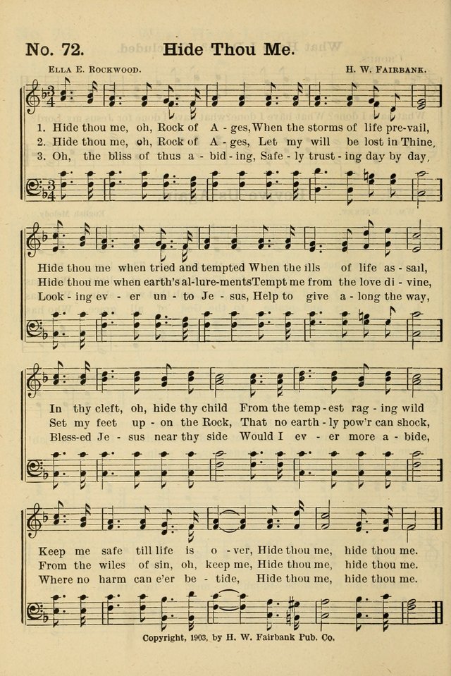 The Message in Song: for use in Sunday schools, young people