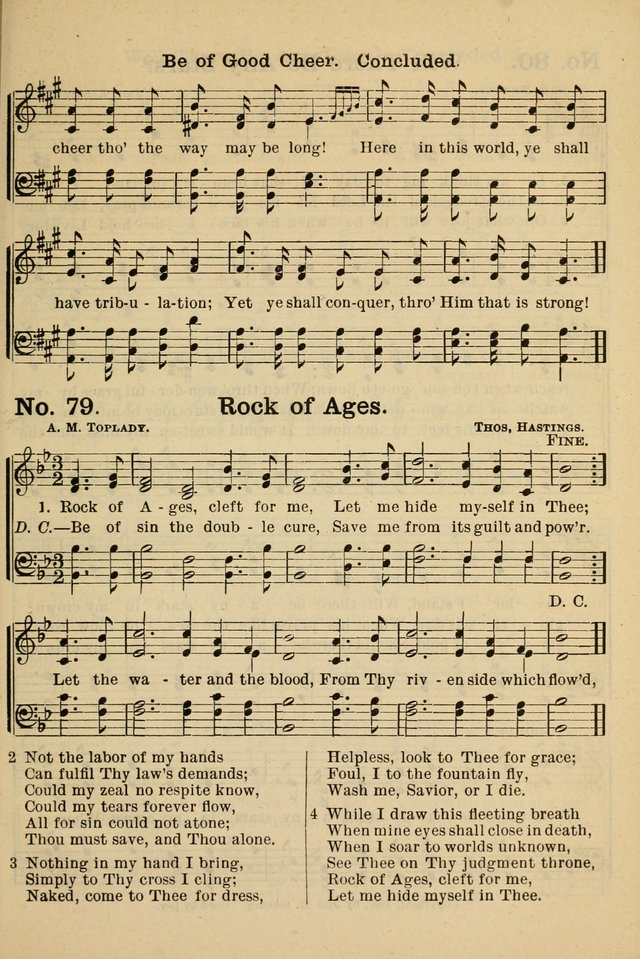 The Message in Song: for use in Sunday schools, young people