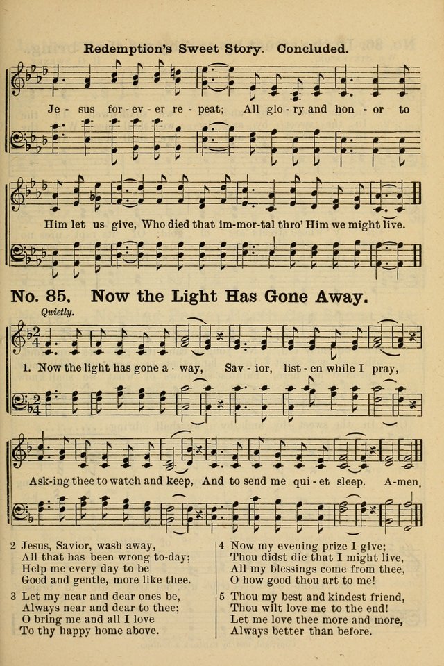 The Message in Song: for use in Sunday schools, young people