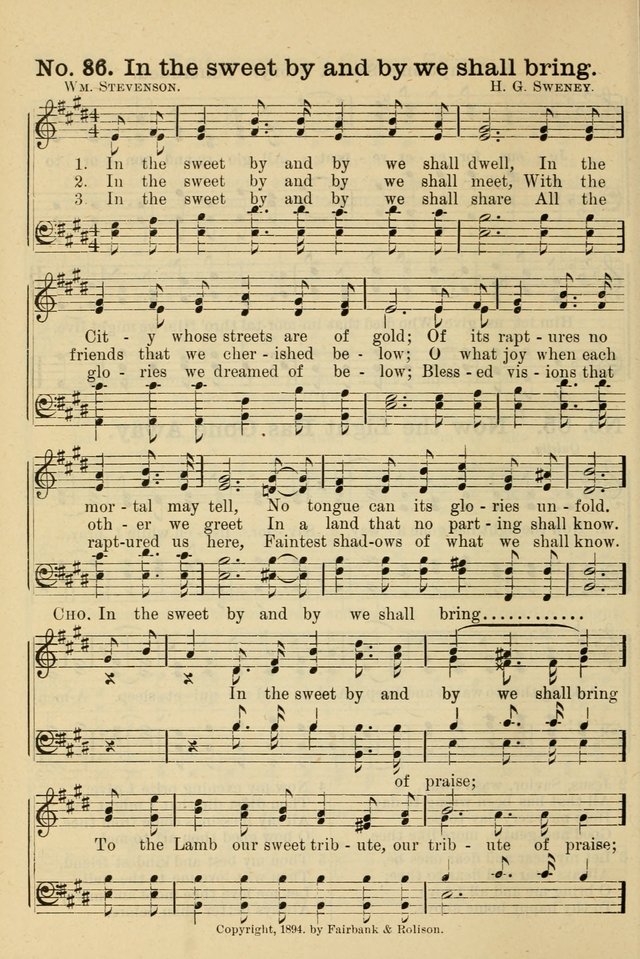 The Message in Song: for use in Sunday schools, young people