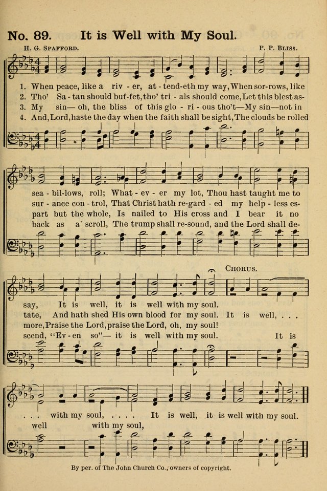 The Message in Song: for use in Sunday schools, young people