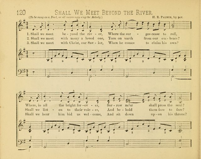 Minnetonka Songs: for Sabbath Schools, compiled especially for the Minnetonka Sabbath-School Assembly page 120