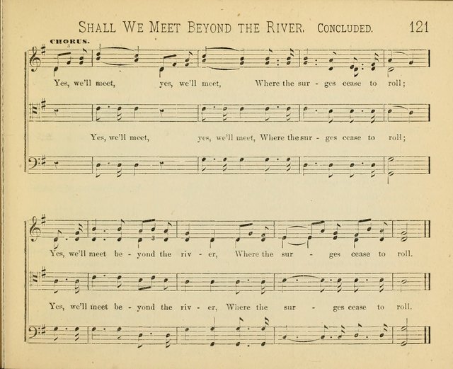 Minnetonka Songs: for Sabbath Schools, compiled especially for the Minnetonka Sabbath-School Assembly page 121