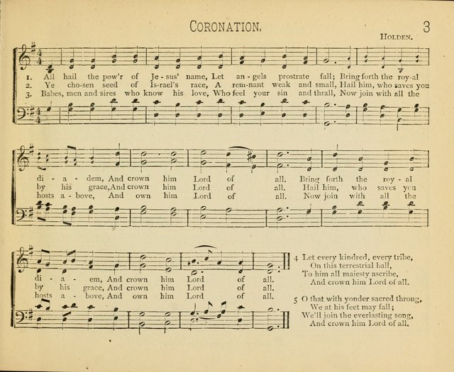 Minnetonka Songs: for Sabbath Schools, compiled especially for the Minnetonka Sabbath-School Assembly page 3