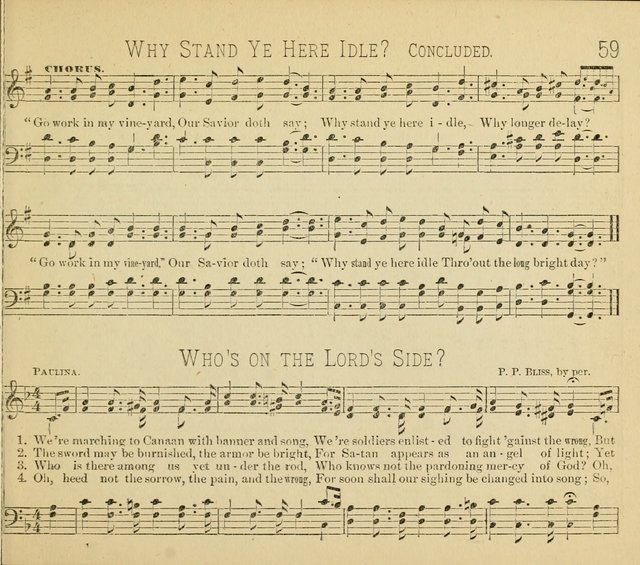 Minnetonka Songs: for Sabbath Schools, compiled especially for the Minnetonka Sabbath-School Assembly page 59