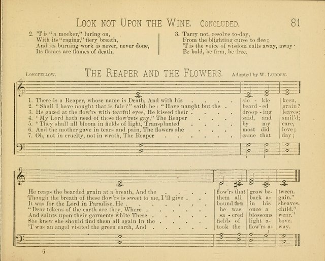 Minnetonka Songs: for Sabbath Schools, compiled especially for the Minnetonka Sabbath-School Assembly page 81