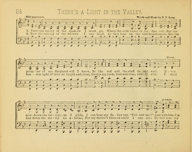 Minnetonka Songs: for Sabbath Schools, compiled especially for the Minnetonka Sabbath-School Assembly page 84