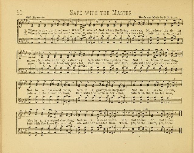 Minnetonka Songs: for Sabbath Schools, compiled especially for the Minnetonka Sabbath-School Assembly page 86