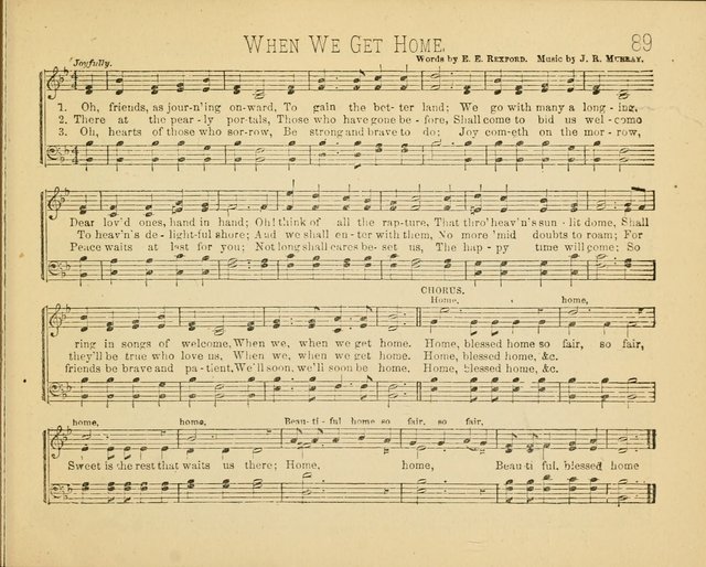 Minnetonka Songs: for Sabbath Schools, compiled especially for the Minnetonka Sabbath-School Assembly page 89