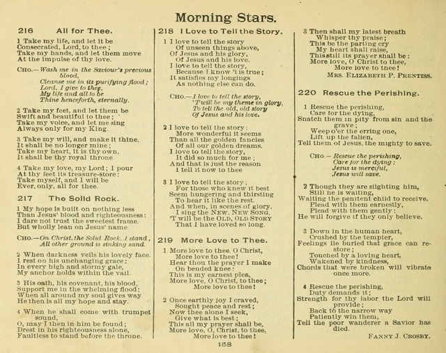 Morning Stars: a collection of sacred hymns and tunes for Sunday schools and other religious gatherings page 165