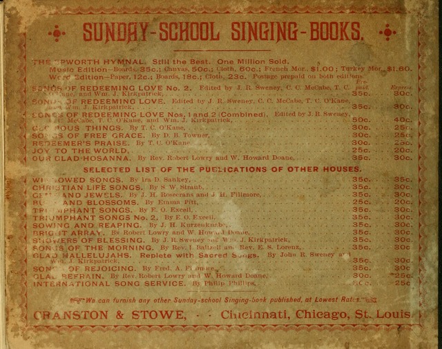 Morning Stars: a collection of sacred hymns and tunes for Sunday schools and other religious gatherings page 171