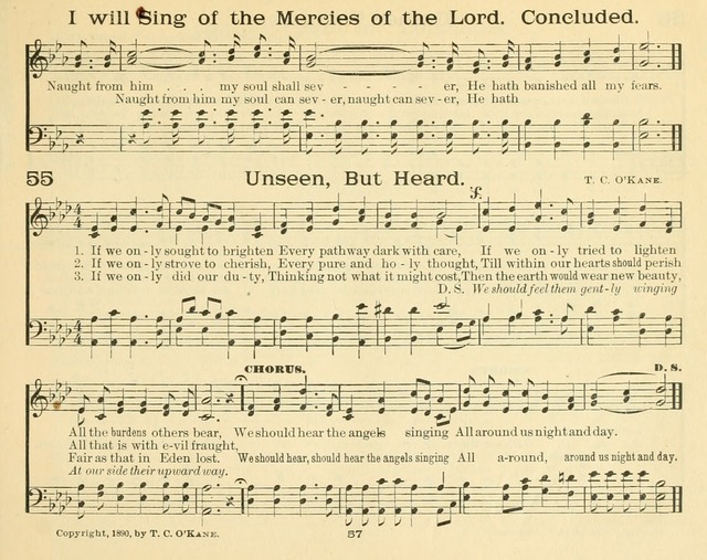 Morning Stars: a collection of sacred hymns and tunes for Sunday schools and other religious gatherings page 64