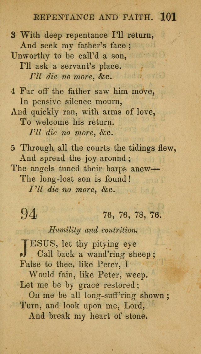 Methodist Social Hymn Book page 106