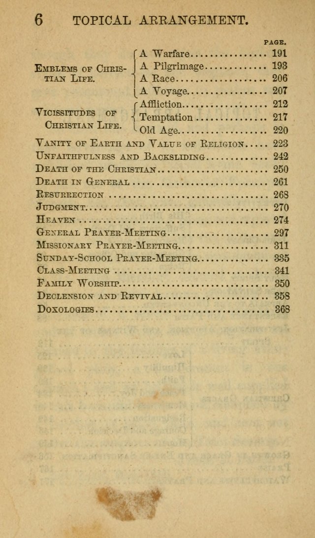 Methodist Social Hymn Book page 11