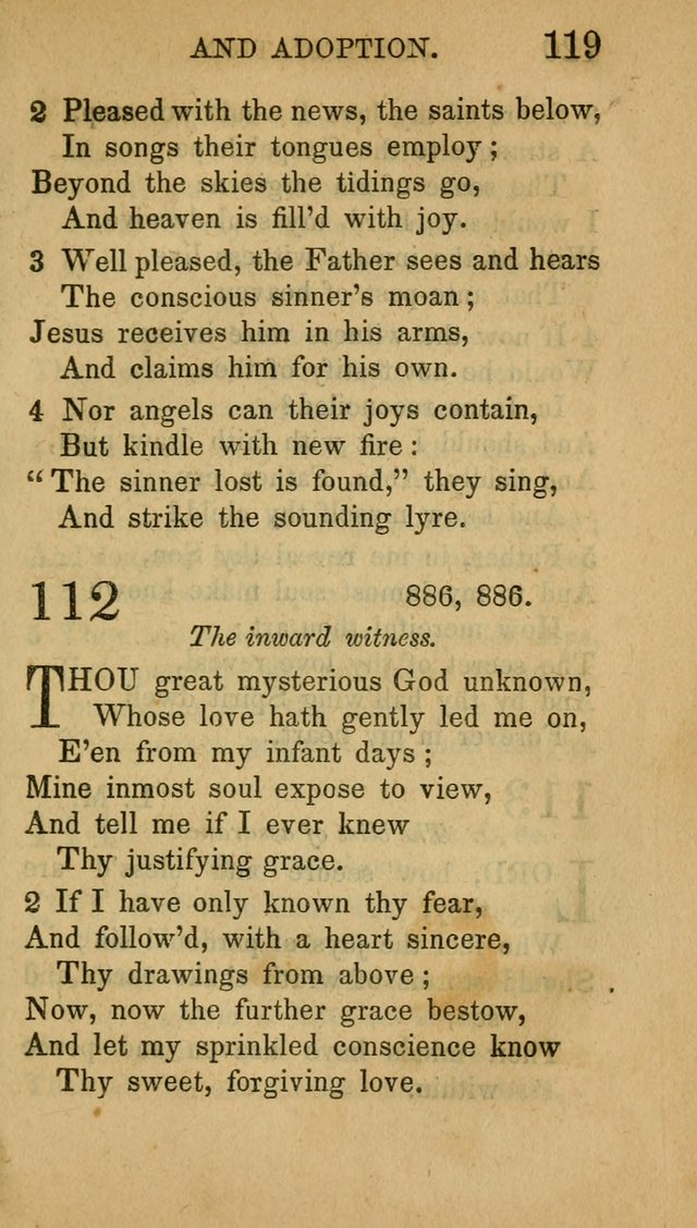 Methodist Social Hymn Book page 124