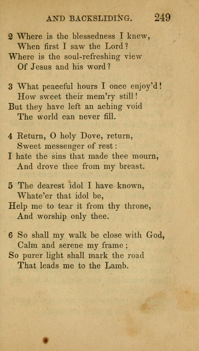 Methodist Social Hymn Book page 254