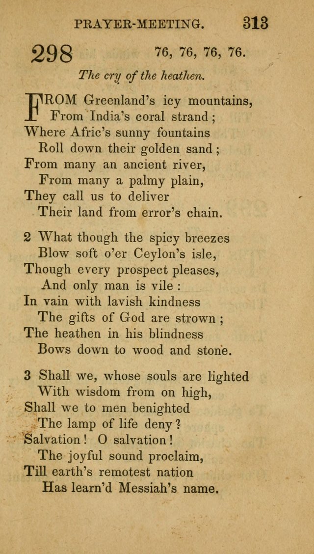 Methodist Social Hymn Book page 318