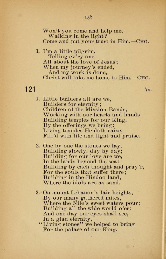 Missionary Services and Hymnal: a manual for the use of the Woman