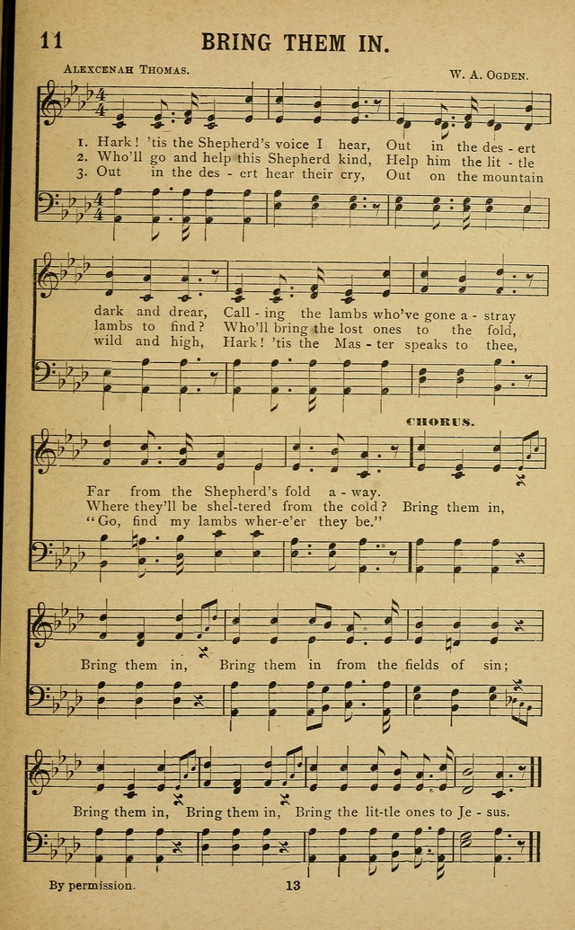 Missionary Songs: for the use of missionary societies, missionary and gleaners