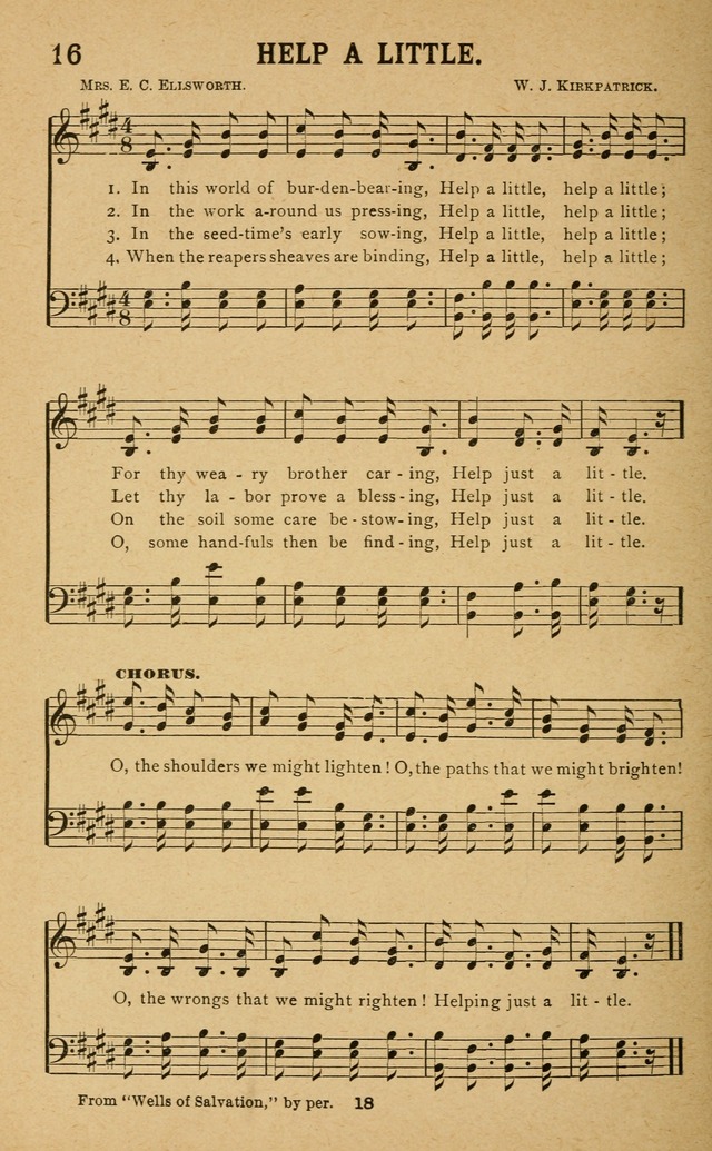 Missionary Songs: for the use of missionary societies, missionary and gleaners