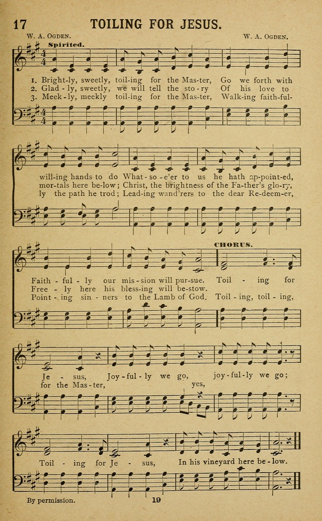 Missionary Songs: for the use of missionary societies, missionary and gleaners