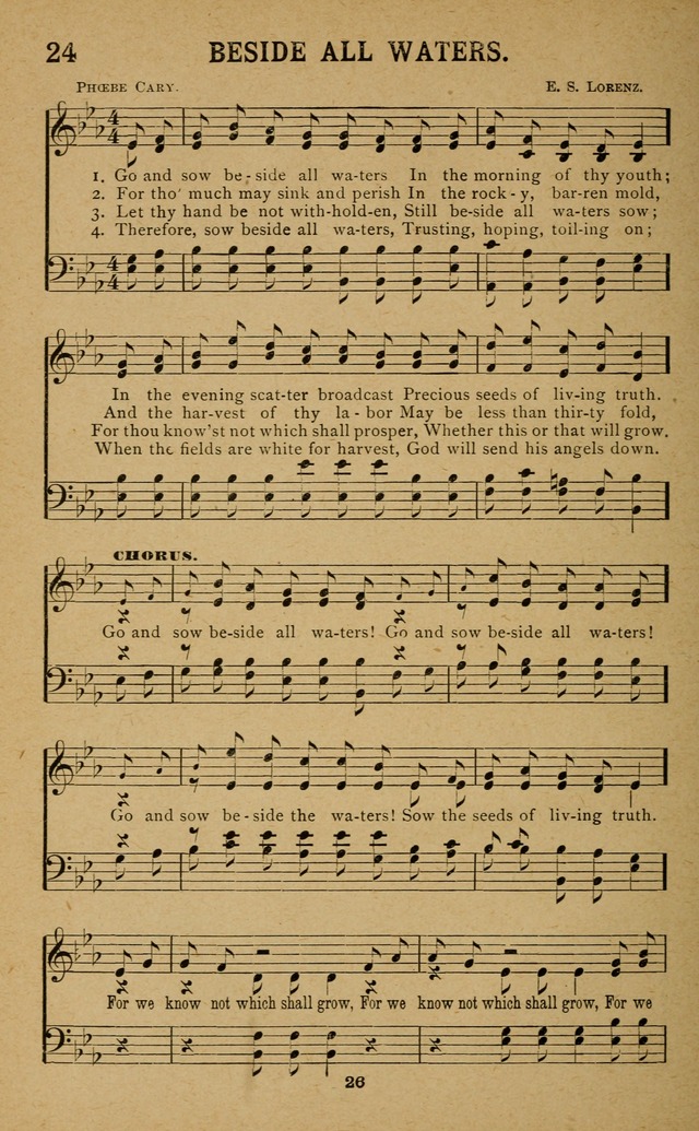 Missionary Songs: for the use of missionary societies, missionary and gleaners