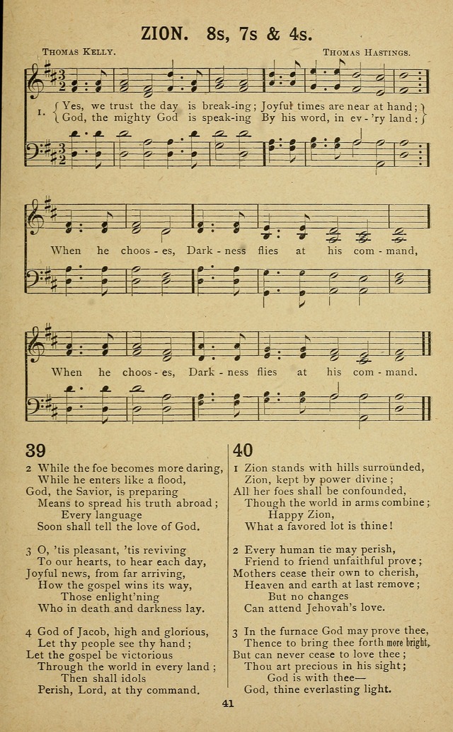 Missionary Songs: for the use of missionary societies, missionary and gleaners