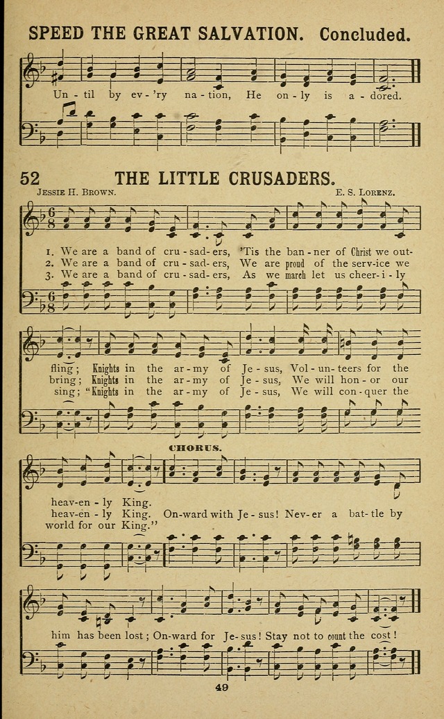 Missionary Songs: for the use of missionary societies, missionary and gleaners