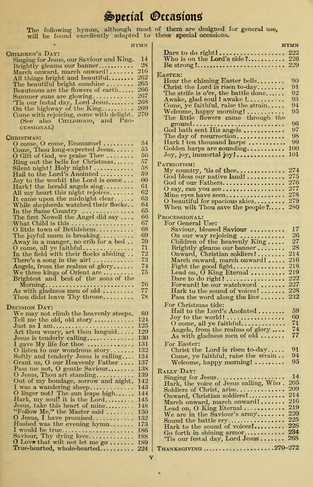 The Methodist Sunday School Hymnal page 10