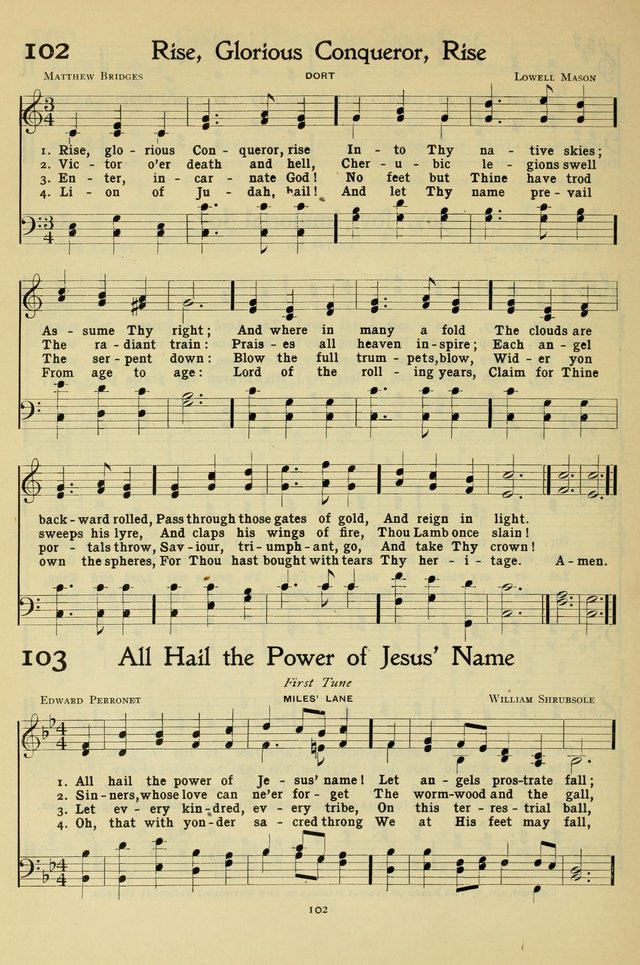 The Methodist Sunday School Hymnal page 115