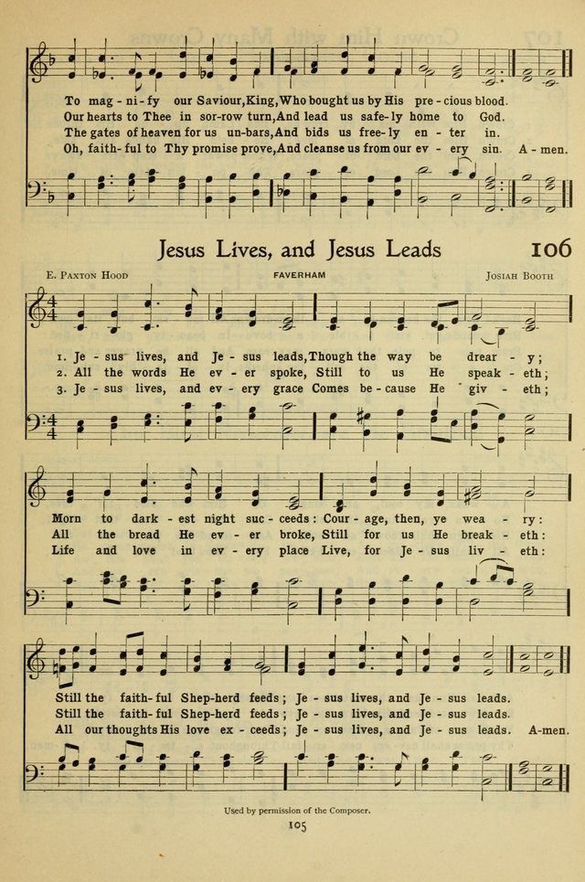 The Methodist Sunday School Hymnal page 118