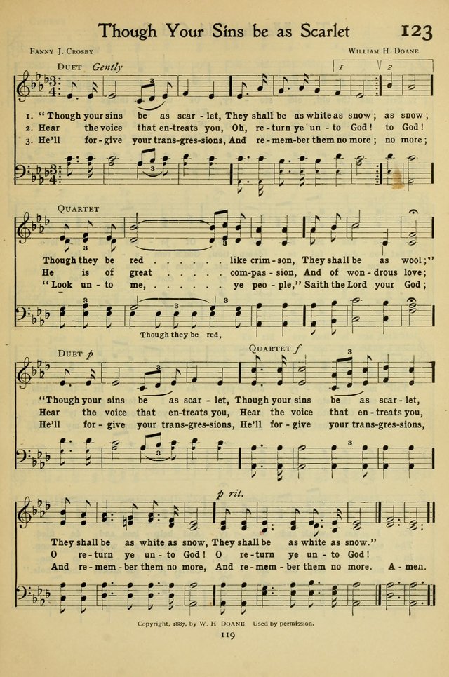 The Methodist Sunday School Hymnal page 132