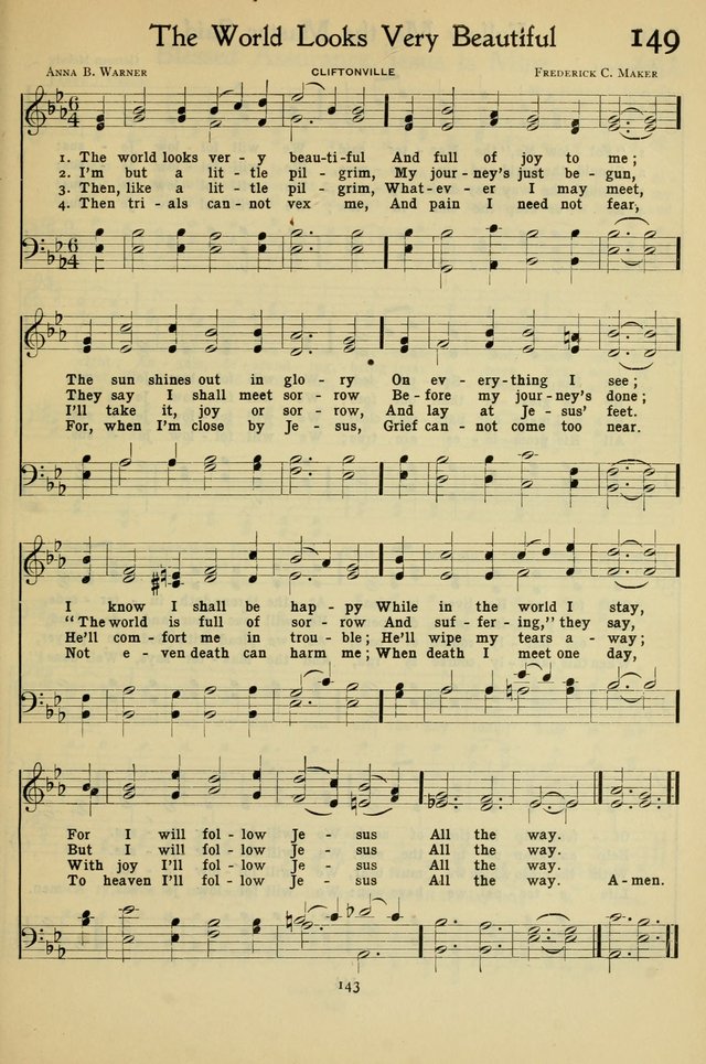 The Methodist Sunday School Hymnal page 156