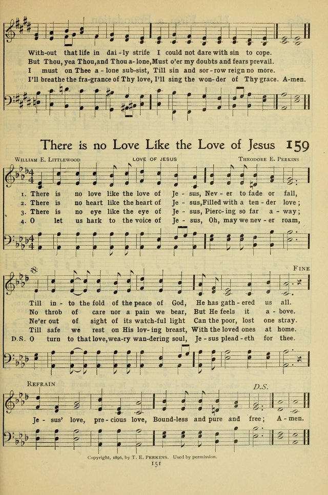 The Methodist Sunday School Hymnal page 164