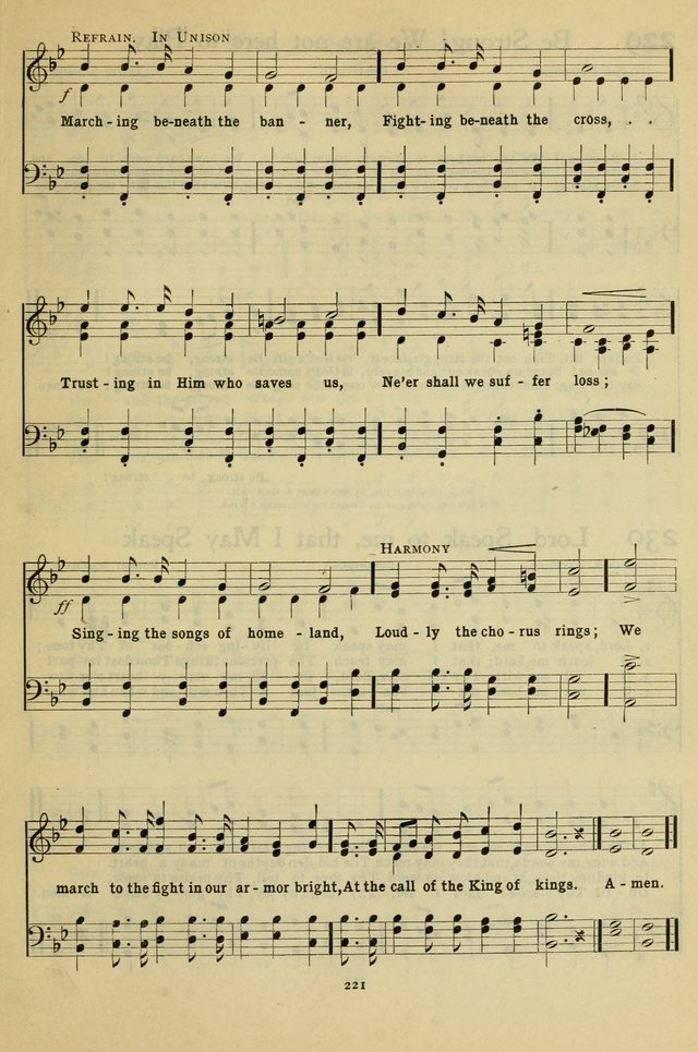 The Methodist Sunday School Hymnal page 234