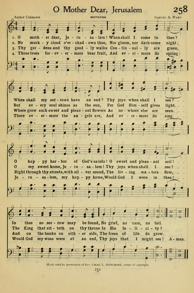 The Methodist Sunday School Hymnal page 264