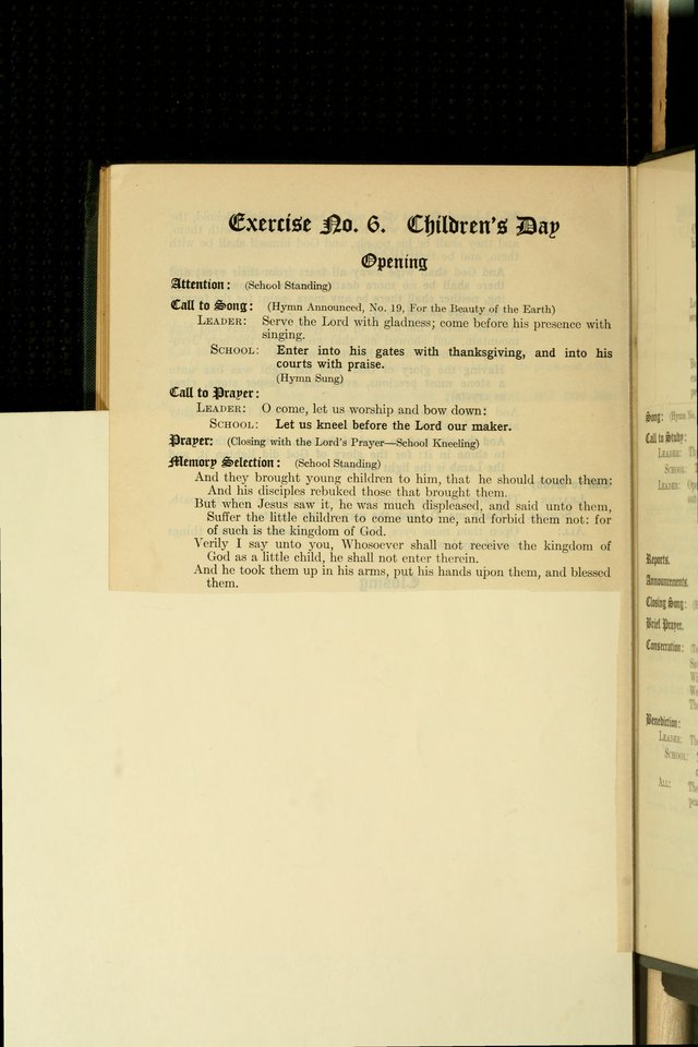 The Methodist Sunday School Hymnal page 301