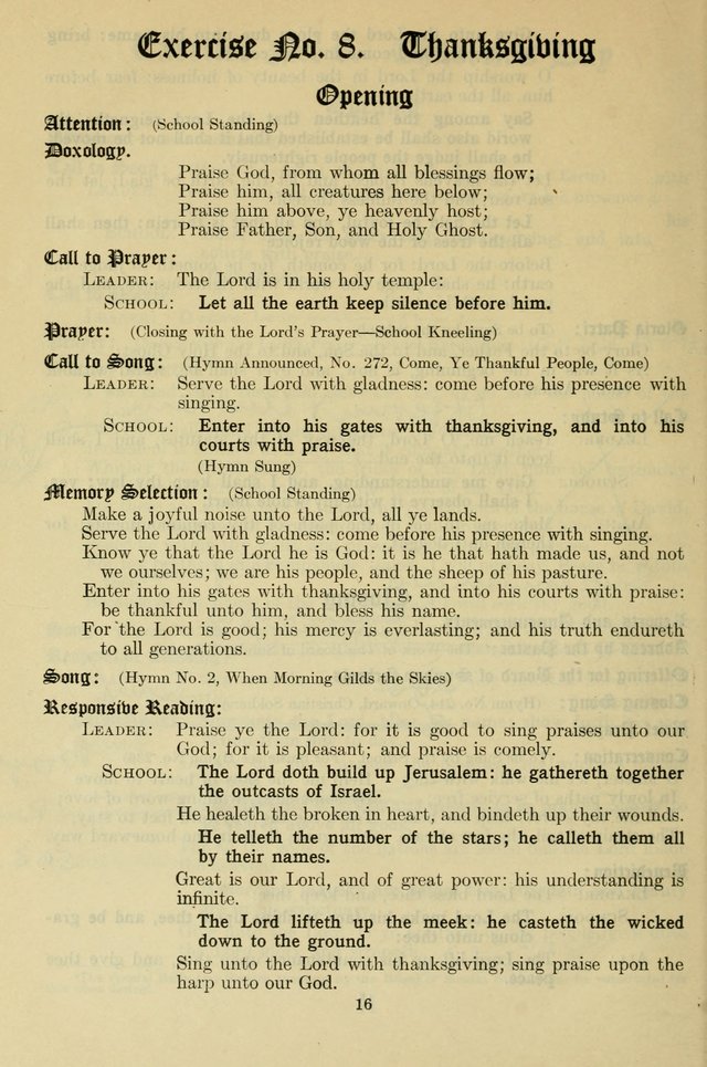 The Methodist Sunday School Hymnal page 307