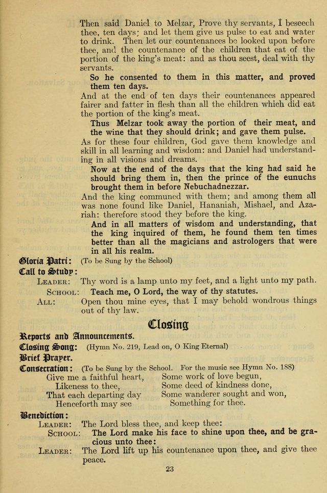 The Methodist Sunday School Hymnal page 314