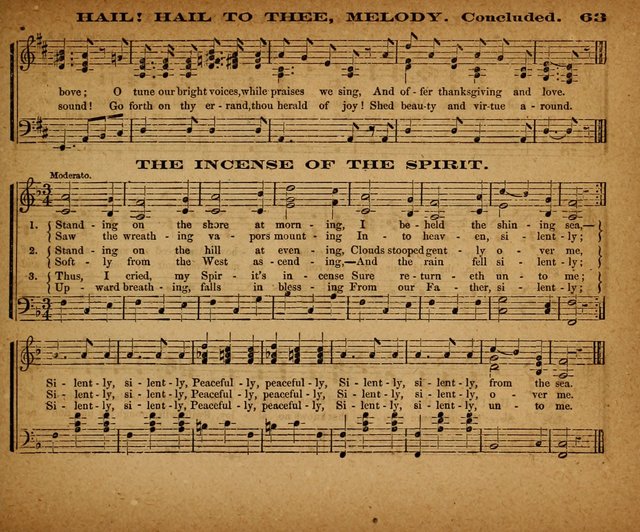 The Morning Stars Sang Together: a book of religious songs for Sunday schools and the home circle page 64