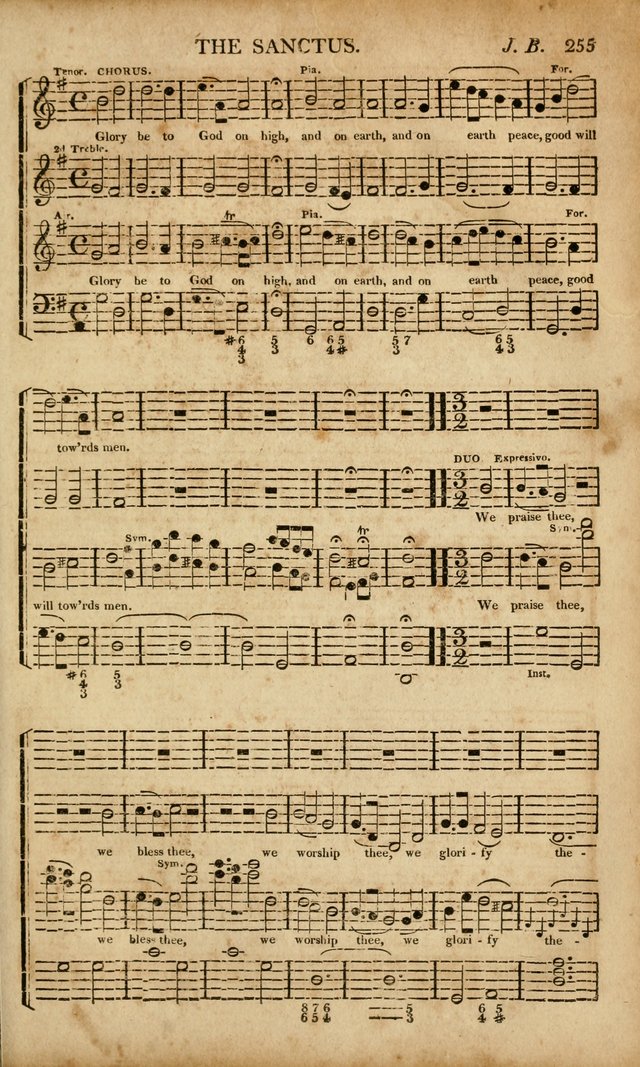 Musica Sacra: or, Springfield and Utica Collections United: consisting of Psalm and hymn tunes, anthems, and chants (2nd revised ed.) page 255